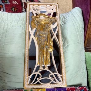 Art Nouveau Lady Mirror